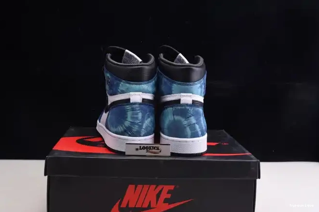HYPE High Jordan CD0461-100 OG 1 Air Tie-Dye 0508